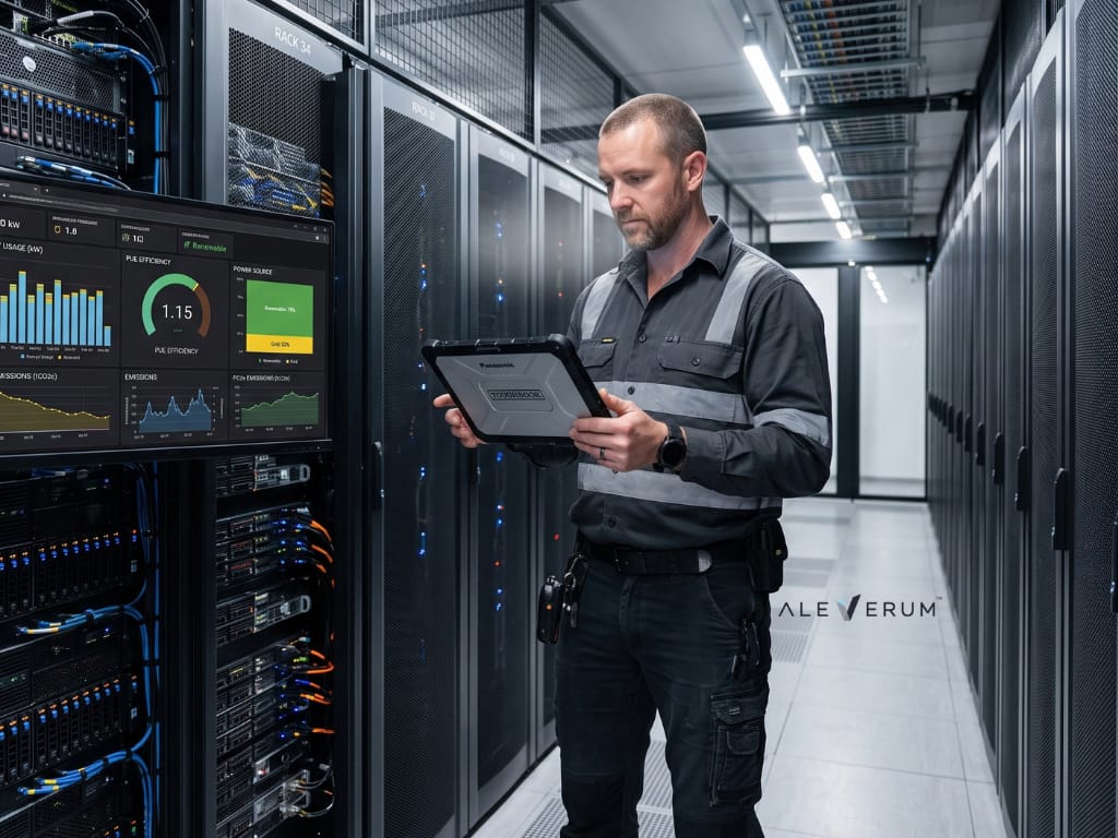 Data centre water use and cooling performance monitoring