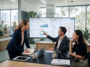 Sustainability reporting software displaying supplier evidence and ESG records