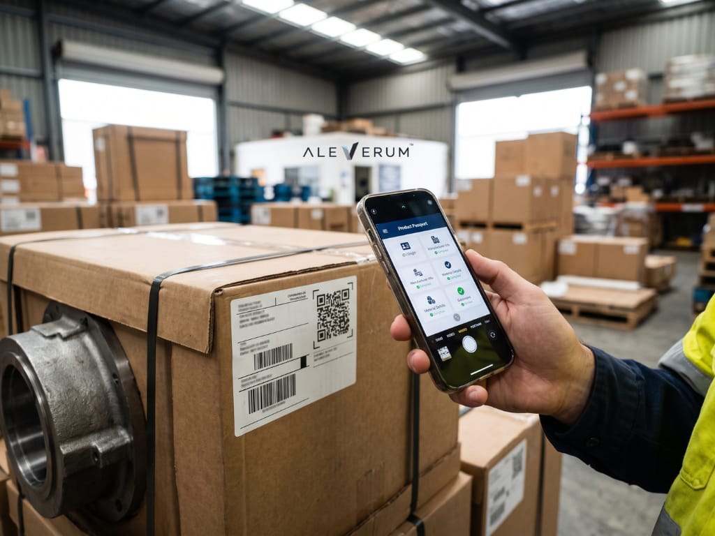 Australian products prepared for EU export with Digital Product Passport records